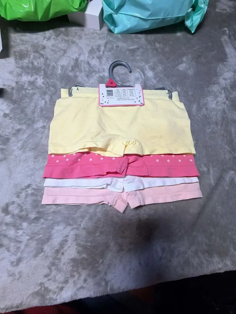 Totally Tween 4-Pack Seamless Boyleg Underwear Shorts Set